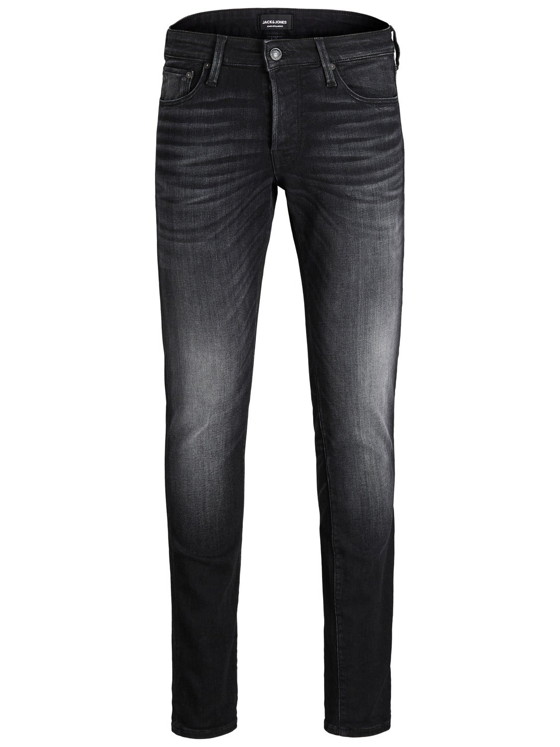 JJITIM JJDAVIS JJ 674 Slim Straight Fit jeans | Medium Grey | Jack & Jones®